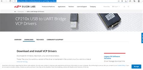 VCP Drivers .